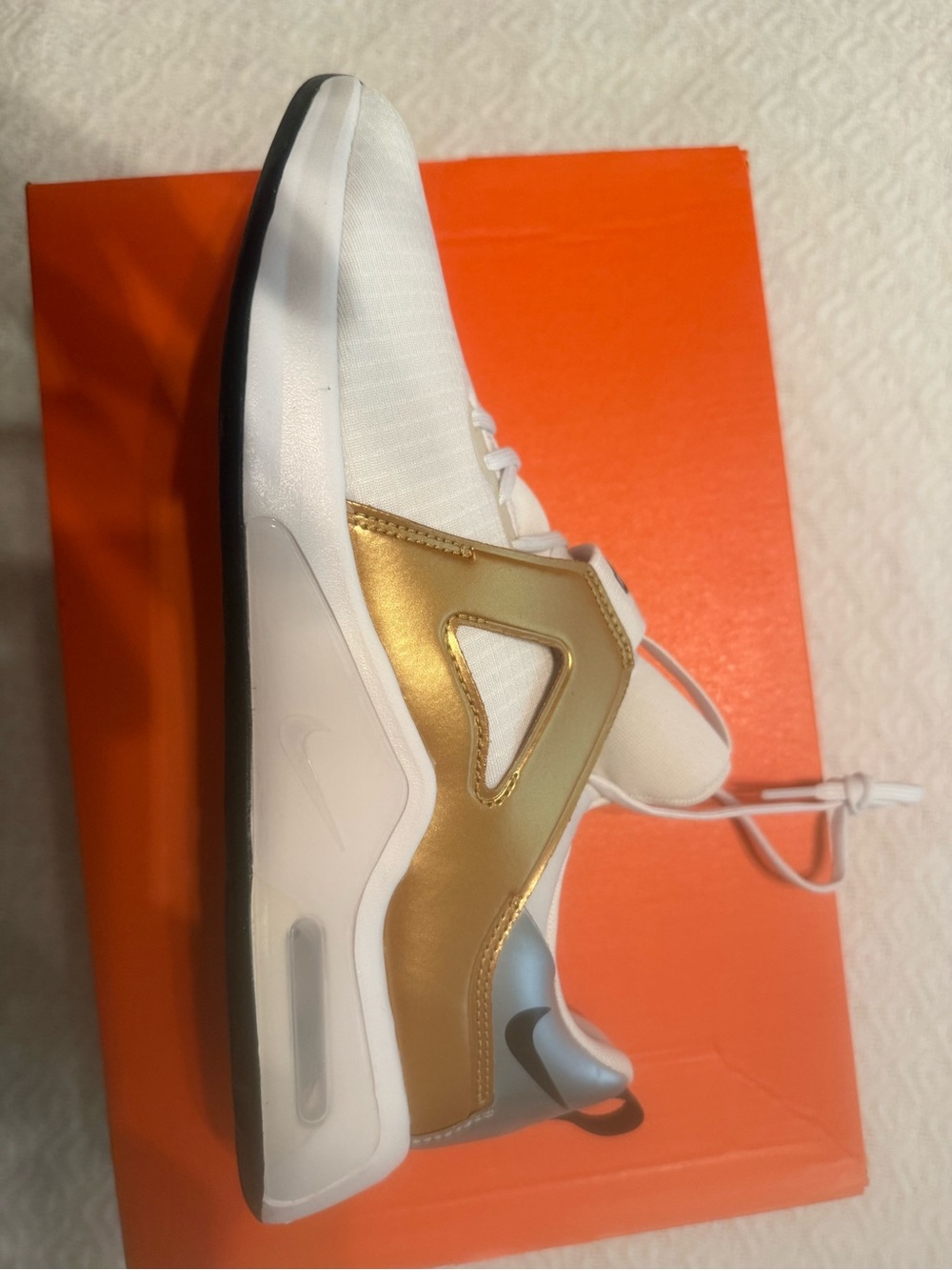 Nike White/Black Athletic Shoe Box Label - Air Max Bella TR 5 NEW size 10 - Picture 4 of 6